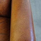 Mooie Statige Fauteuil/ Armchair Gemaakt Van Schapenleer Met Een Correcte Zitcomfort thumbnail 10