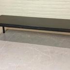 Vintage Mid Century Minimalist Salontafel, Zwart, 145X45 Cm thumbnail 7