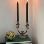 Set Of 2 Vintage Art Deco Candelabras thumbnail 2