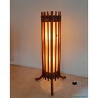 Rattan 1970'S Floorlamp thumbnail 2