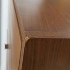 Vintage Fins Kastje Teak Fineer Secretaire thumbnail 4