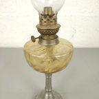 Olielamp Op Metalen Voet thumbnail 4