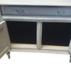 Vintage Brocante Kastje Dressoir Commode Tv Kastje Kast thumbnail 11