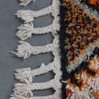 Handgeknoopt Subtiel Vintage Vloerkleed Met Mooie Kleuren 162x81cm thumbnail 9