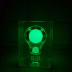 Pop Art Lucite Light Bulb Lamp thumbnail 4