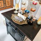 Chinese Bamboe Kast Zwart thumbnail 7