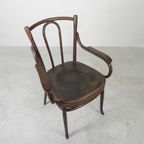 Beuken Fauteuil Met Armleuningen In Thonet Stijl, Jaren 20 thumbnail 17