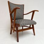 Opnieuw Gestoffeerde Pastoe Fauteuil, 1960's thumbnail 12