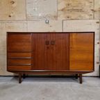 Vintage Kast Highboard Hilker Wandkast Dressoir Bar Bureau thumbnail 2