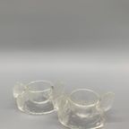 Set Vintage Persglas Eierdopjes Kip 2 Stuks thumbnail 2