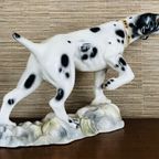 Grote Vintage Pointer Jacht Hond Keramiek thumbnail 7