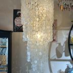 Vintage Capiz Schelpen Hanglamp Xxxl Parelmoer 60’S thumbnail 20