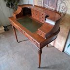 Klassieke Schrijftafel, Bureau, Desk. thumbnail 3