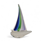 Murano Glass / Sailing Boat / 1980s thumbnail 6