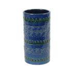 Vintage Italiaanse Vaas Ceramiche Minerva Blauw Keramiek thumbnail 12