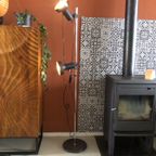 Staande Vintage Lamp , 2 Spots  Met Meerstandenschakelaar. thumbnail 6