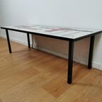 Vintage Tegeltafel, Salontafel, Mid Century Salontafel 05 thumbnail 6