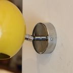 Tedelight Wandlamp, 1970 In Geel Gelakt Metaal thumbnail 4