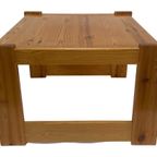 Vintage Salontafel Grenenhout Minimalistisch Jaren 70 thumbnail 9