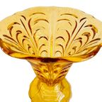 Artdeco Vaas Amber Glas 1930’s thumbnail 7