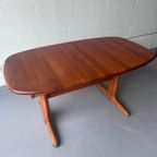 Vintage Eettafel Teak Uitschuifbaar thumbnail 4