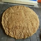 HKLIVING Fluffy Rond Vloerkleed Bruin thumbnail 7