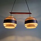 Scandinavische Kroonluchter In Geanodiseerd Aluminium, 1960 thumbnail 13