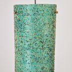 Vintage Hanglamp Polyester Sugar Tube Groen Suiker ‘60 Lamp thumbnail 11
