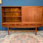 Vintage Highboard, Holger Christensen, Deens Design 1960s thumbnail 3