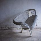 3 Seater +2X1Seater White Rotan Club Chairs thumbnail 2