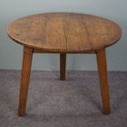 Engelse Pinewood Cricket Table, Eind 18E Eeuw, Country Chique thumbnail 6