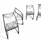 4 X Postmodern Chairs 1980s thumbnail 13