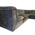 Vintage 5 Delige Modulaire Salon / Zetel / Canapé thumbnail 4