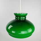 Groen Glazen Hanglamp Vintage thumbnail 6