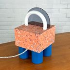 Bijzondere Memphis Tafellamp In De Stijl Van Sottsass thumbnail 10