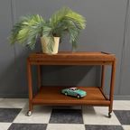 Danish Teak Serving Trolley / Sidetable 1960S thumbnail 3