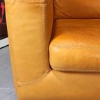 Vintage Design Leren Xl Fauteuil Loveseat, Machalke, Cognac thumbnail 11