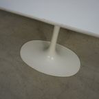 Ovale White Tulip Dining Table By Maurice Burke For , 1960'Sarkana thumbnail 6