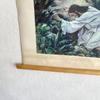 Bijbelse Schoolkaart Brocante Plaat thumbnail 3