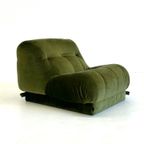 Donkergroen Nuvolone Lounge Fauteuil Door Rino Maturi Voor Mimo Padova thumbnail 14