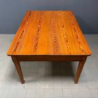 Antieke Pitch Pine Stoffen Tafel Met Twee Laden thumbnail 23