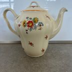 Vintage Porseleinen Bloemen Theepot thumbnail 2