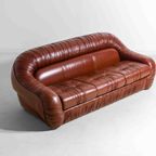 Mid-century Lederen ‘capriccio’ Sofa Door George Bighinello thumbnail 7