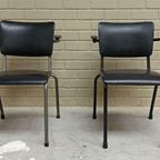 Set Van 2 Vintage Industriële Stoelen, Ahrend De Cirkel thumbnail 14