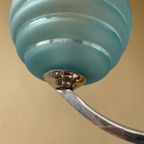 Lamp Hanglamp Art Deco Blauwe Bollen Frans thumbnail 13