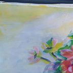 Origineel Acrylschilderij. Groen, Meerkleurig Schilderij thumbnail 6