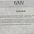 Viola Holt - Zeefdruk - Zonder Titel - Ingelijst - 1999 thumbnail 7