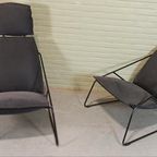 Set Van 2 Vintage Carl Ojerstam Villstad Fauteuils thumbnail 6