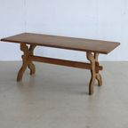 Vintage Eiken Salontafel | Tafel | Jaren 50 | Deens thumbnail 4