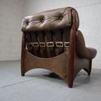 Ranger Lounge Chair With Ottoman By Erik Deforce For Gervan thumbnail 6